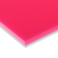 Standard Cast Acrylic 3mm Sheet - Solid Hot Pink 600 x 400mm