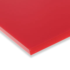 Standard Cast Acrylic 3mm Sheet - Solid Red 600 x 400mm