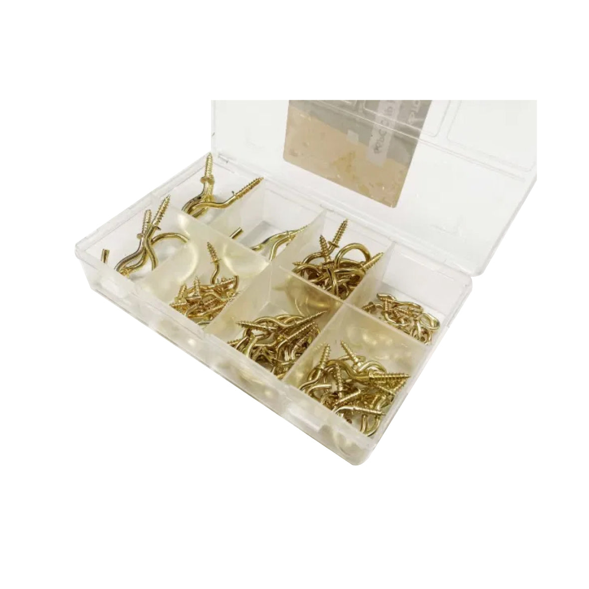 Cup Hooks Assorted - 66 Piece