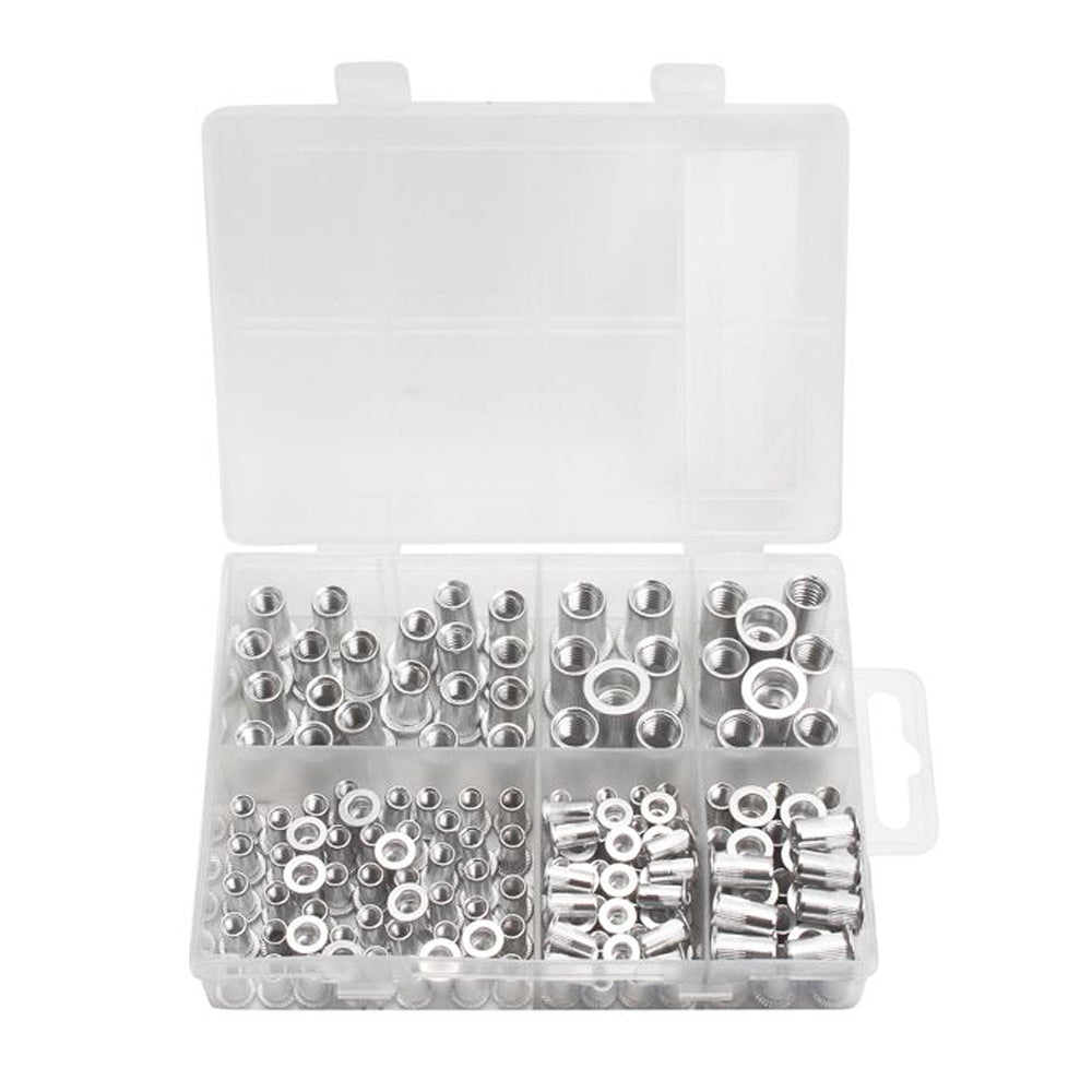 Aluminium Nut Rivets - Pack of 165