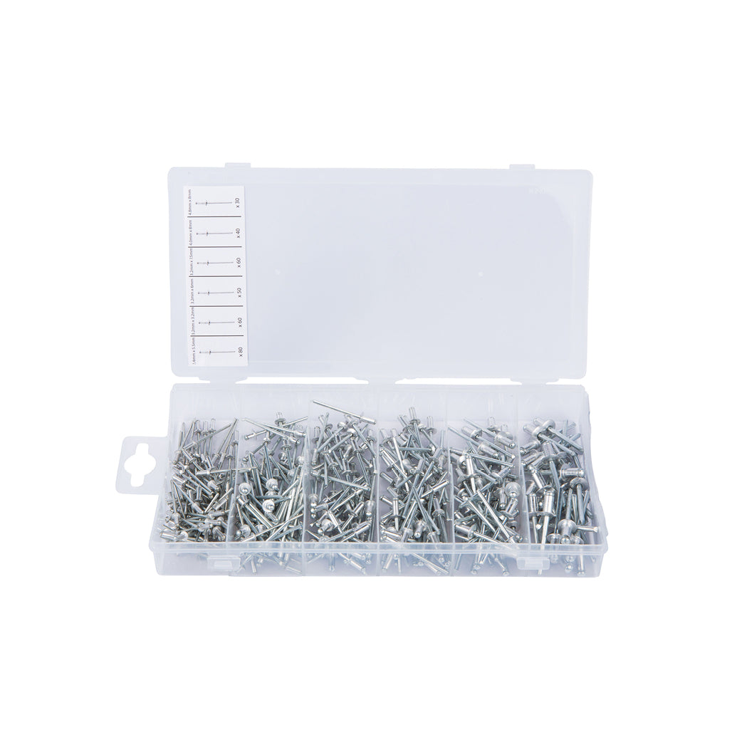 Aluminium Blind Rivets - 320 Piece