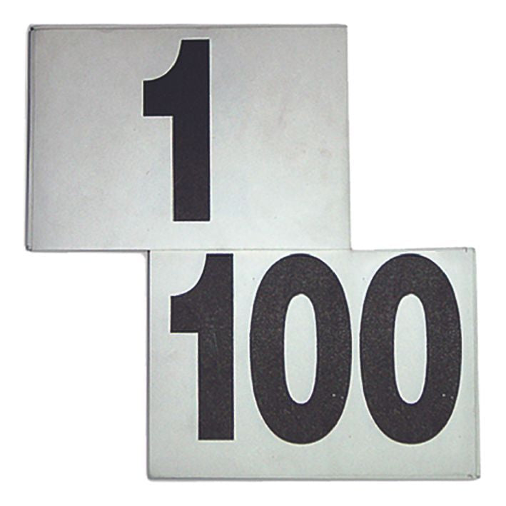 COMPETITOR NUMBERS 1-100, SET OF 100