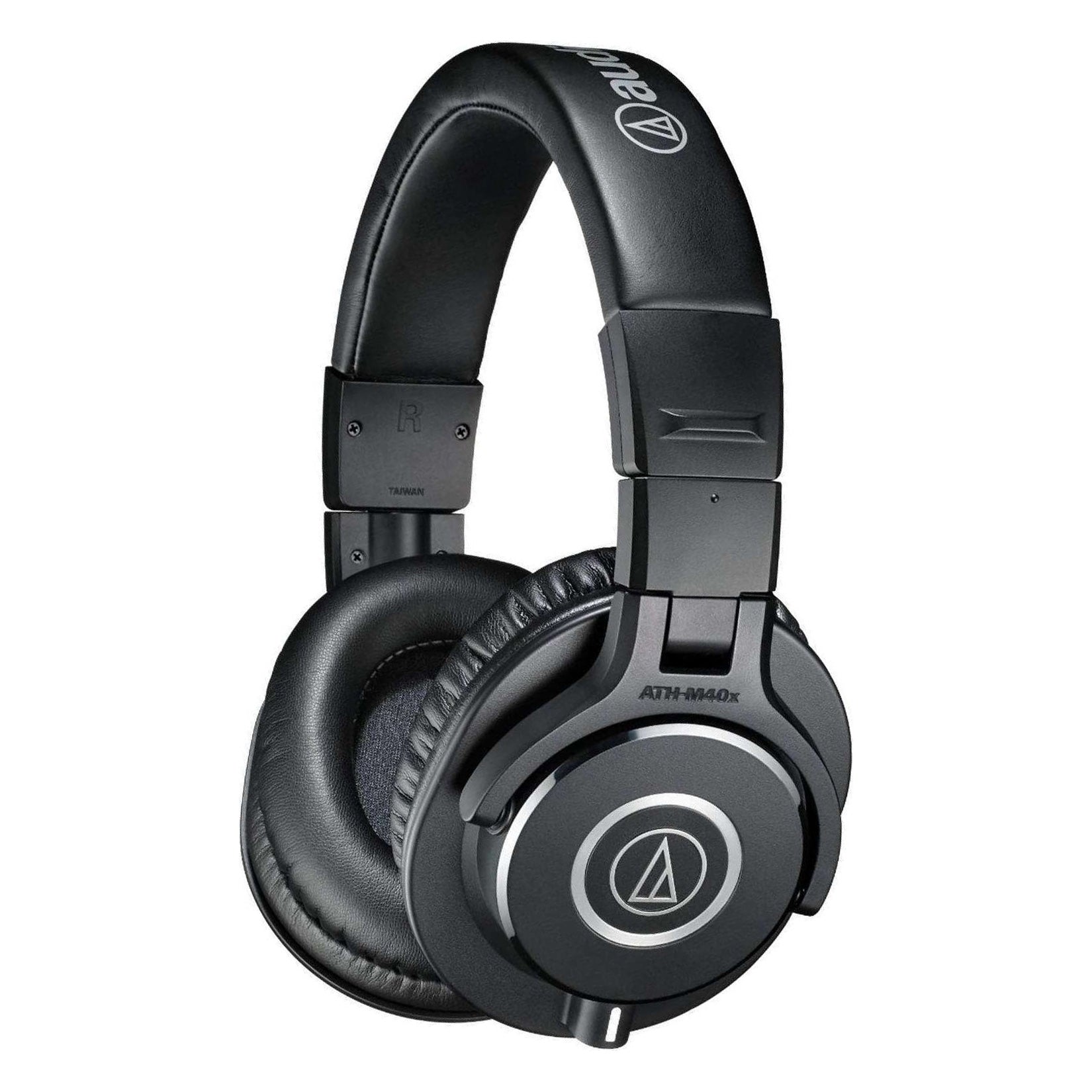 Audio Technica ATH M40X closed-back monitoring headphones