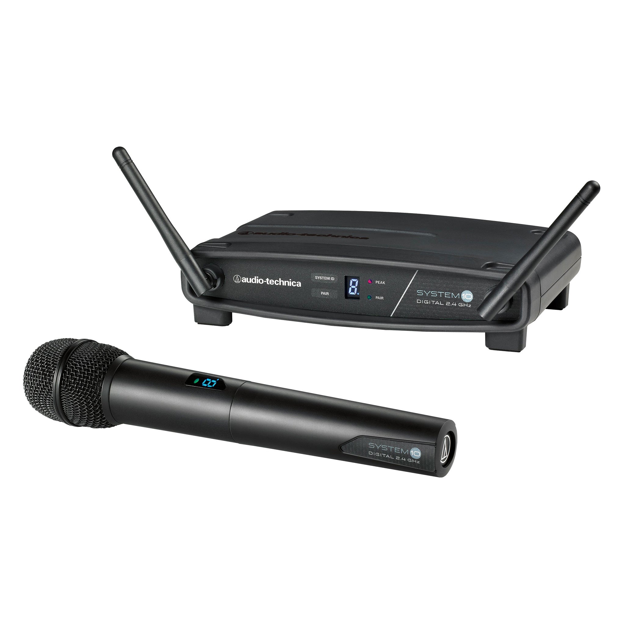 Audio Technica System 10 digital wireless microphone system - Handheld digital wireless mic system