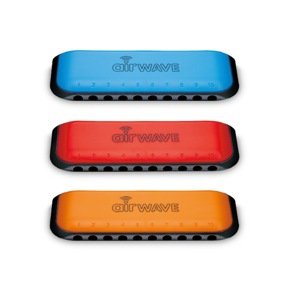 Suzuki Airwave 10-hole diatonic harmonica in C – Red