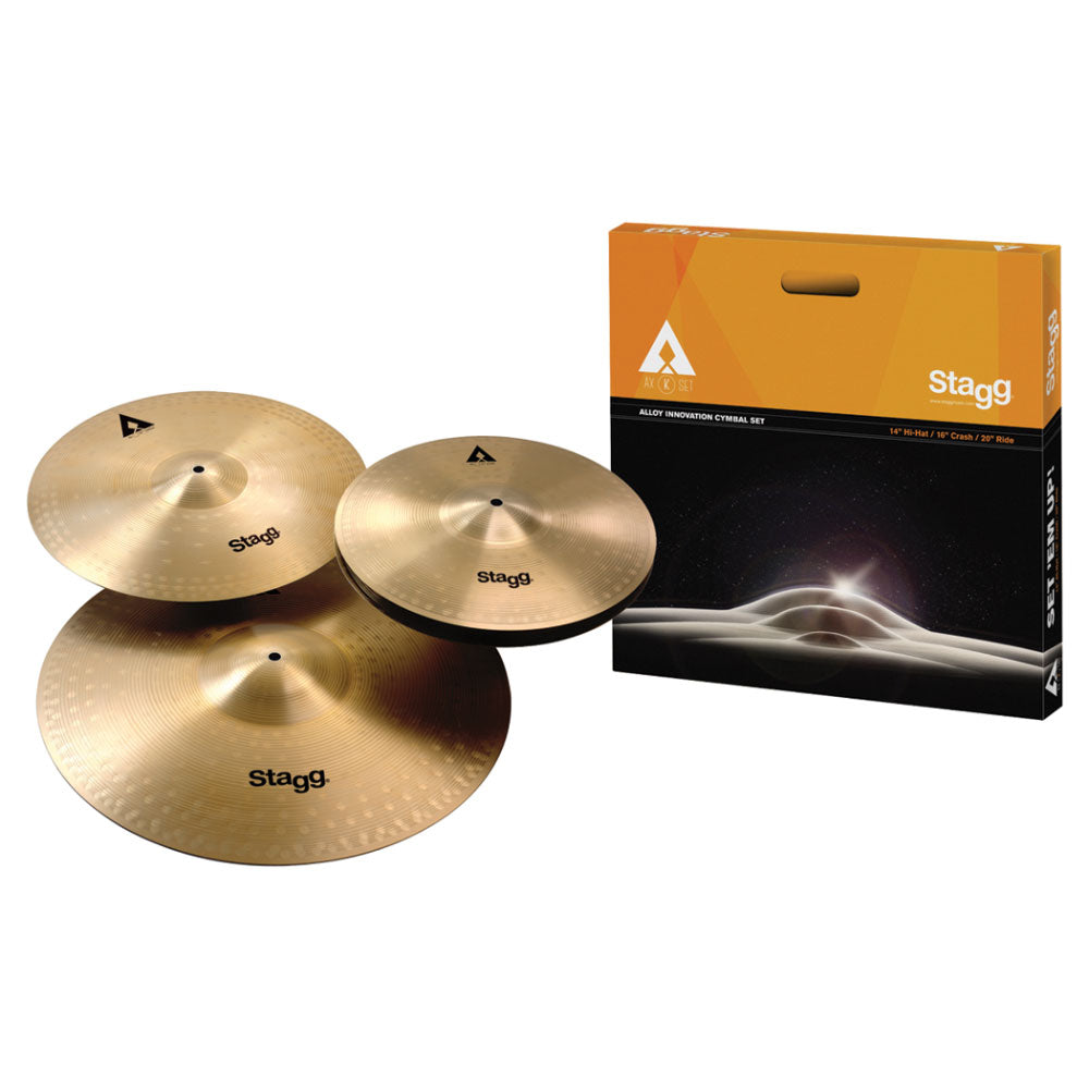 Stagg AXK starter cymbal pack