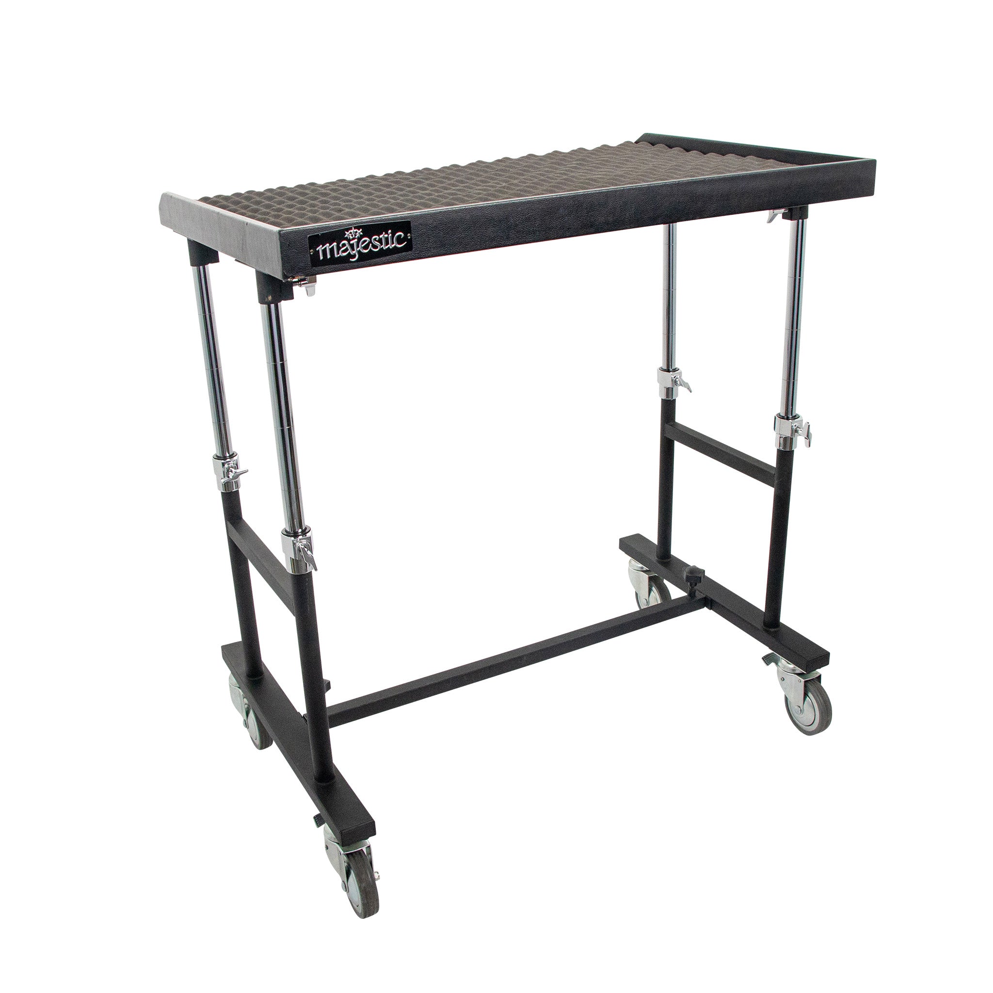 Majestic rolling cart for orchestra bells