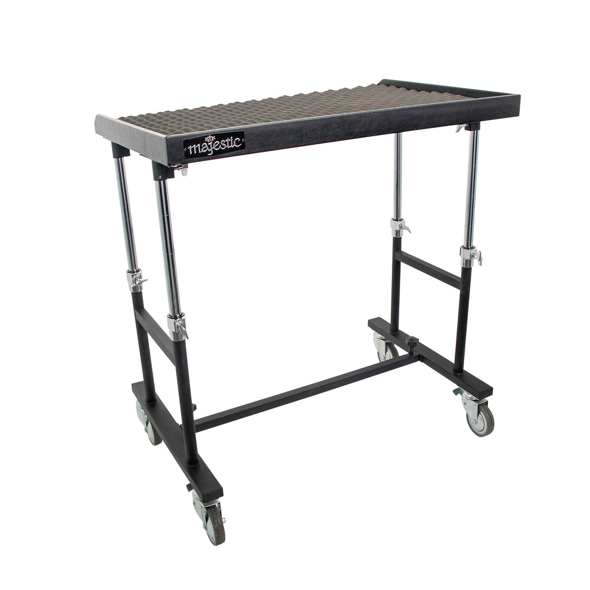 Majestic rolling cart for orchestra bells