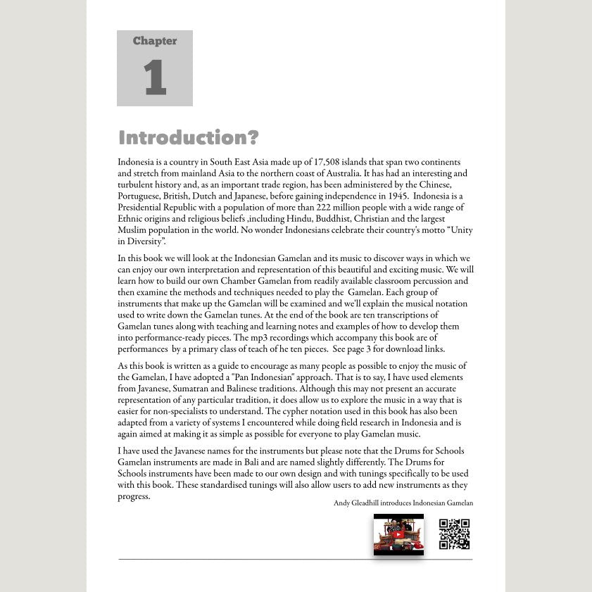 Andy Gleadhill\'s Indonesian Gamelan Book