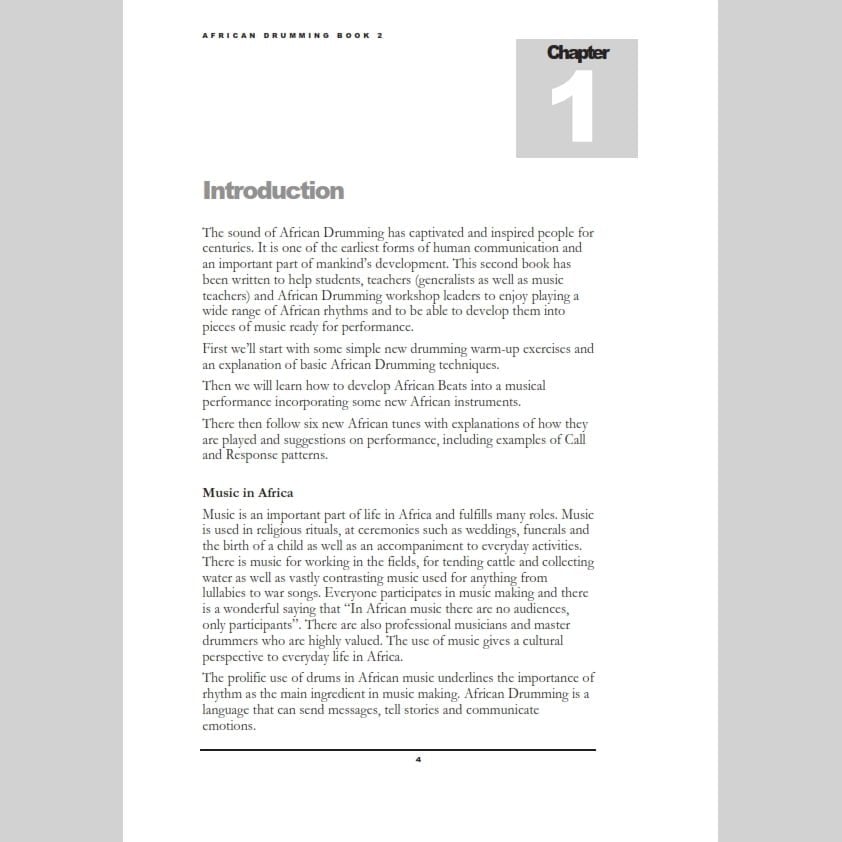 Andy Gleadhill\'s African Drumming Book 2