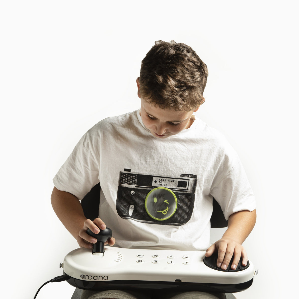 Arcana Strum adaptive musical instrument