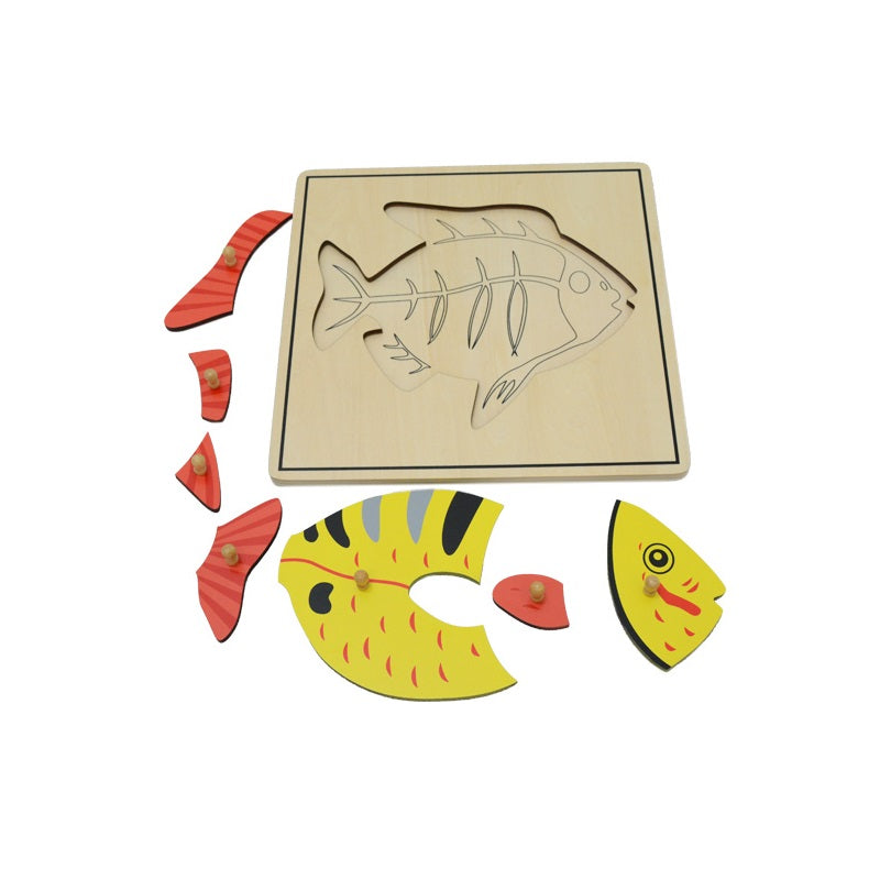 Fish & Skeleton Puzzle