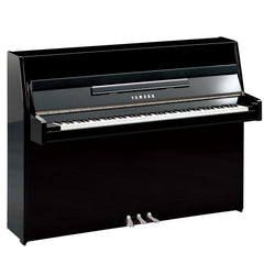 Yamaha b1 upright piano - Polished Ebony with Chrome Fittings