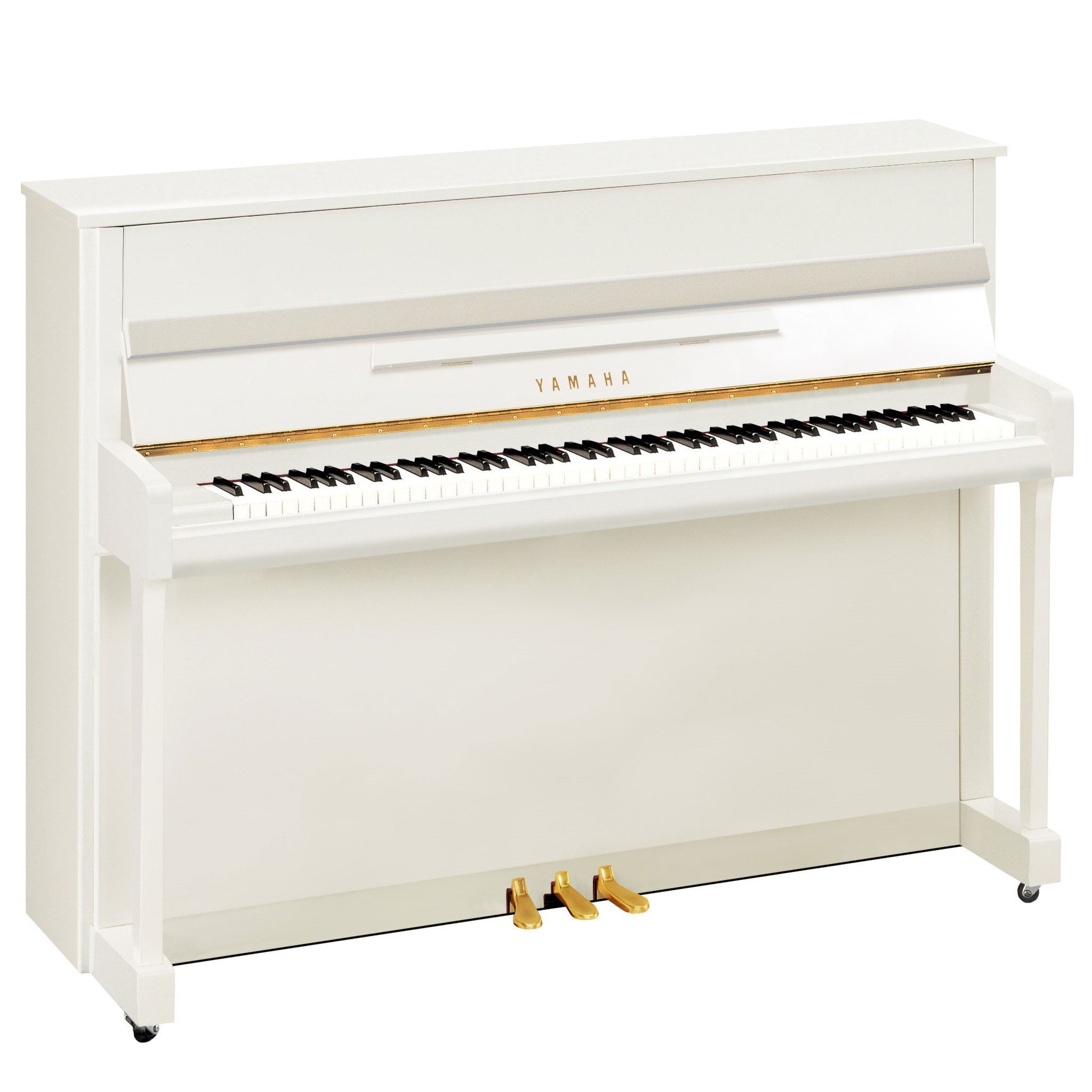 Yamaha b2 upright piano - Polished White