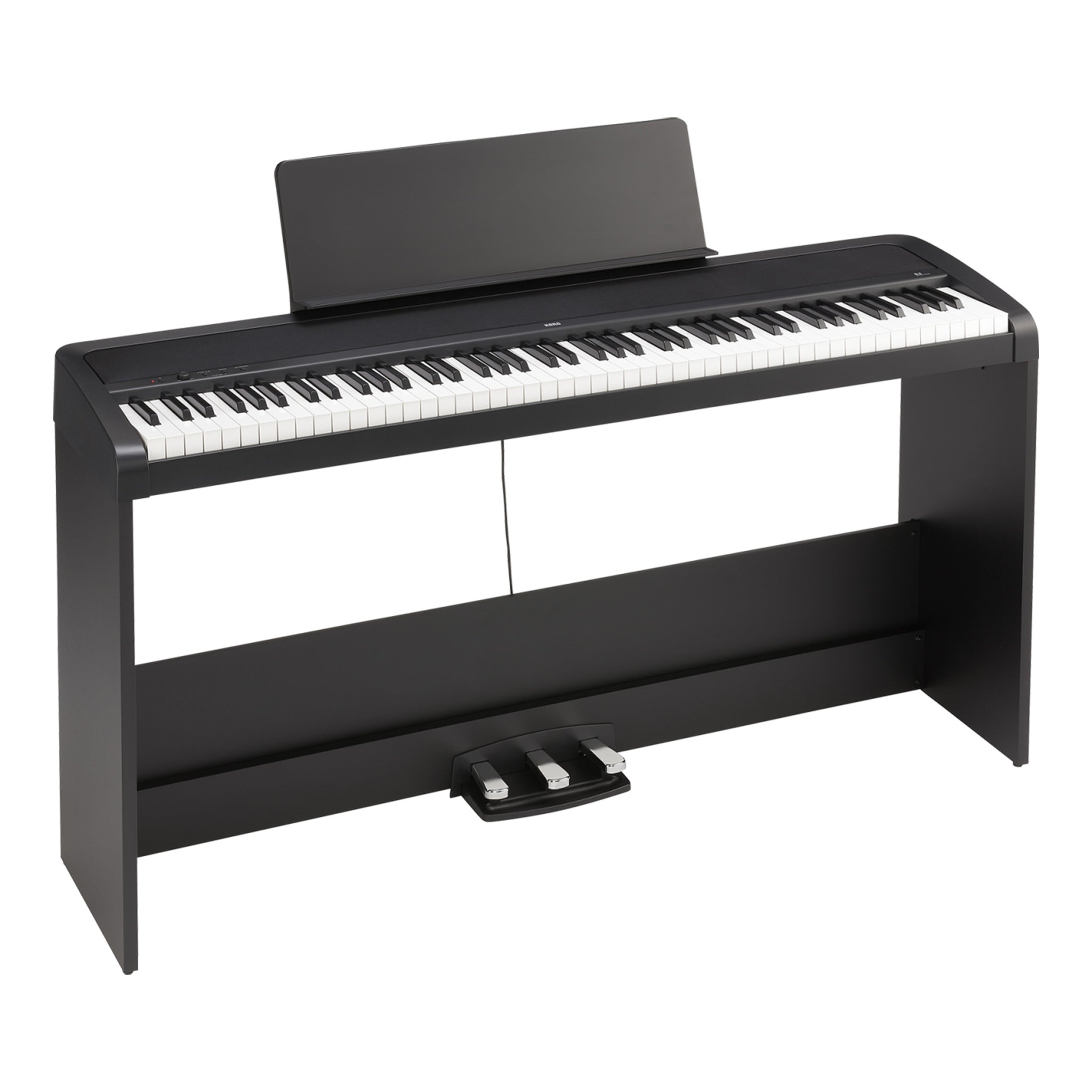 Korg B2 digital piano - Black (with stand and pedal unit)