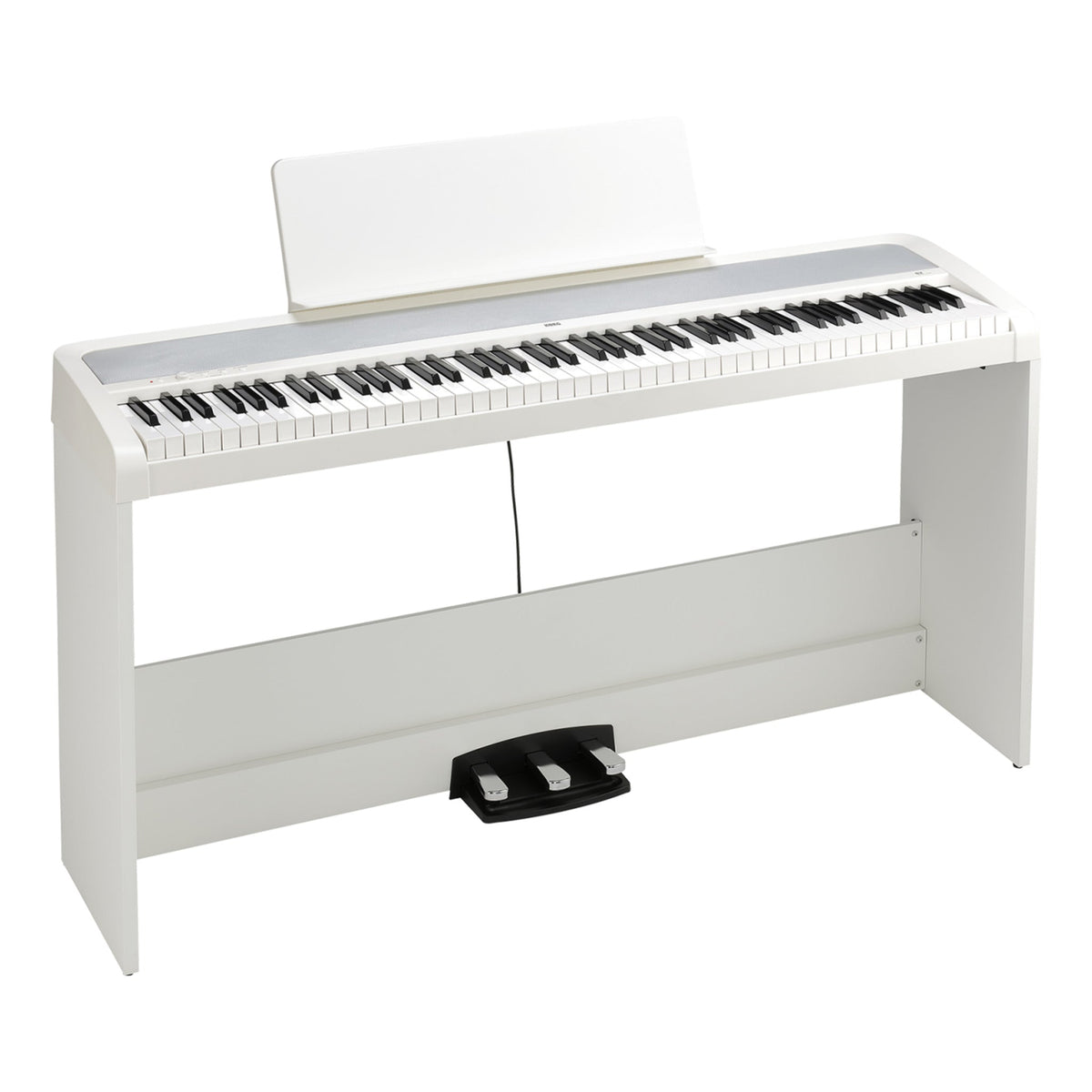 Korg B2 digital piano - White (with stand and pedal unit)
