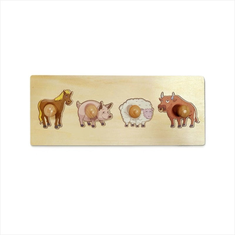 Big botton farm animal puzzle