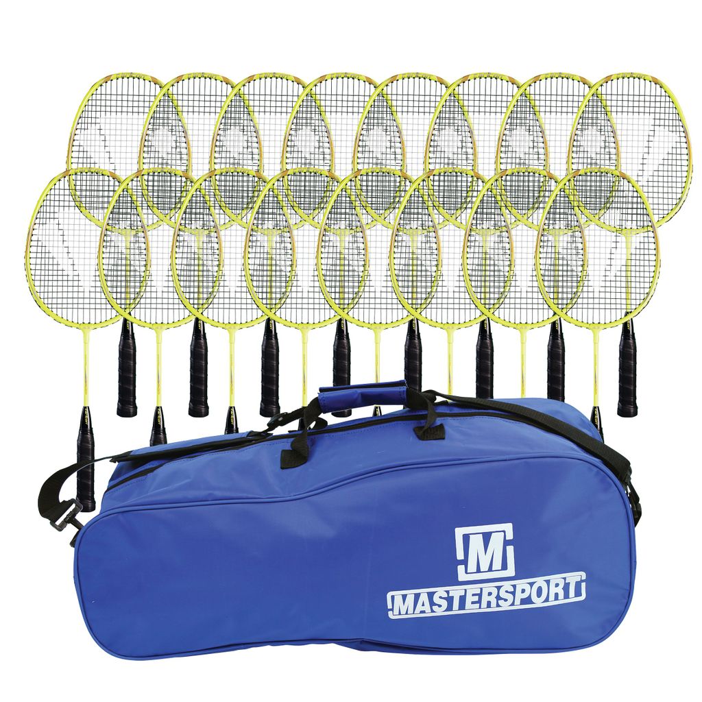 CARLTON BLADE ISO 4.3 BADMINTON RACKET MINI, RACKET BAG OF 16