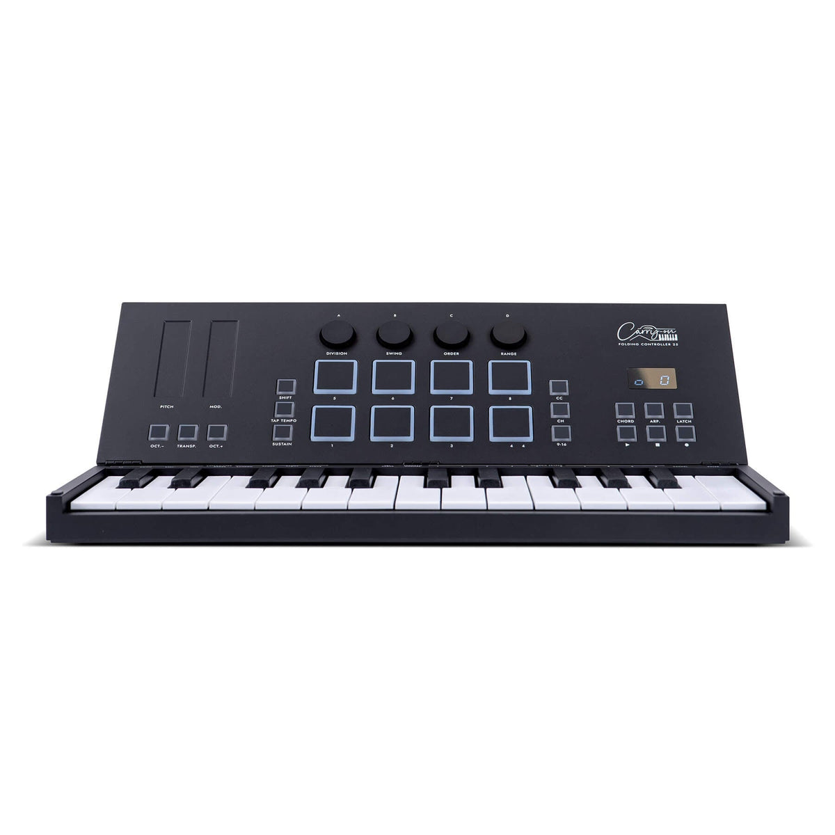 Carry-On 25-key folding portable MIDI keyboard controller