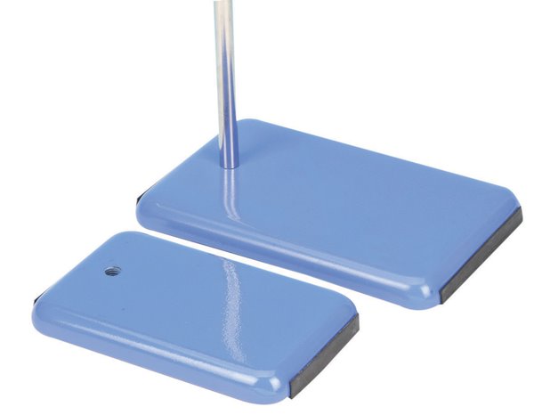 Retort Stand Base, Heavy Duty, Corrosion Resistant Steel, 200x125mm (Each)