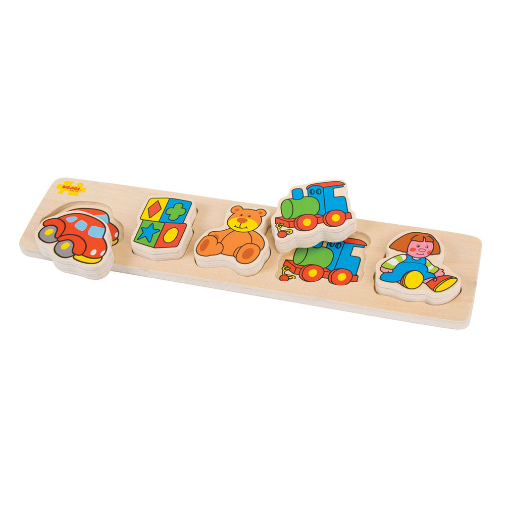 Chunky Lift and Match Puzzle - Toys