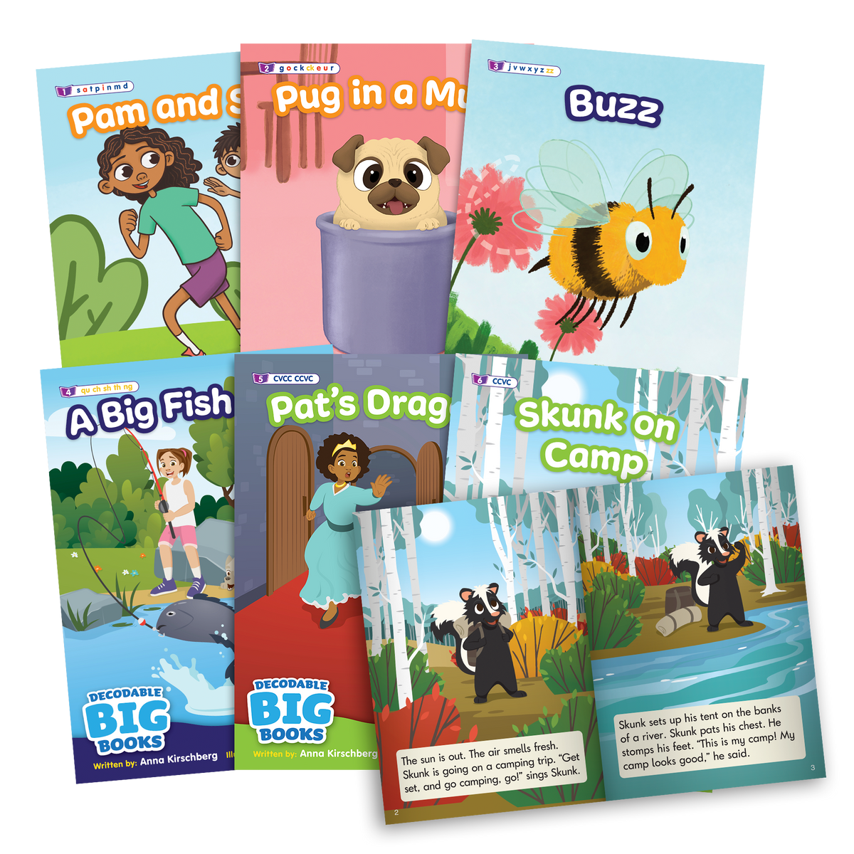 Decodable Big Books Fiction