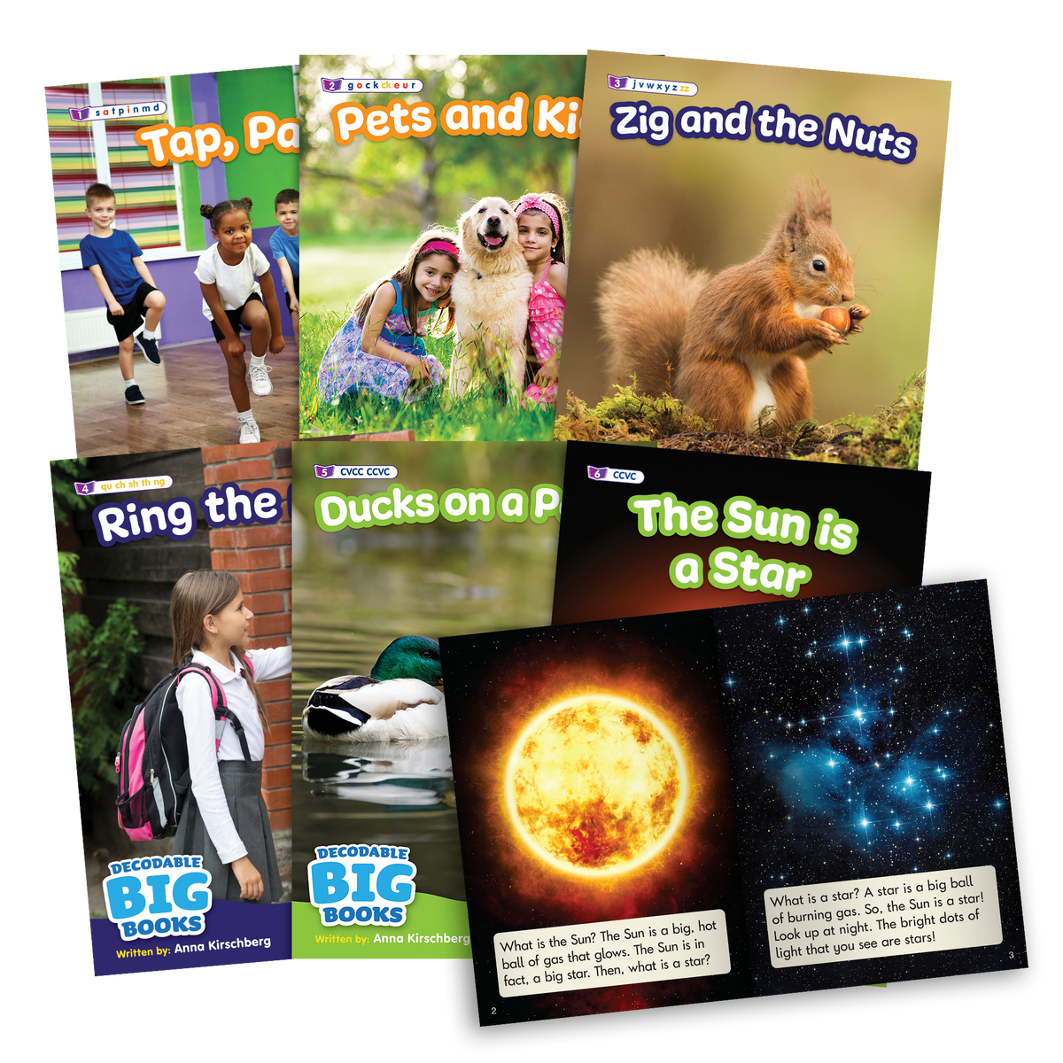 Decodable Big Books Non-Fiction