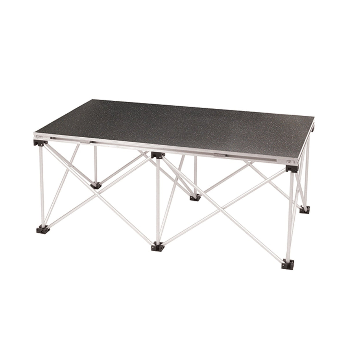 Gopak Ultralight carpeted deck & riser 1m x 0.52m staging system – 400mm