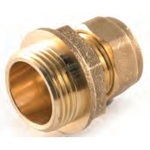 Compression Male Coupling 22 x 3/4"
