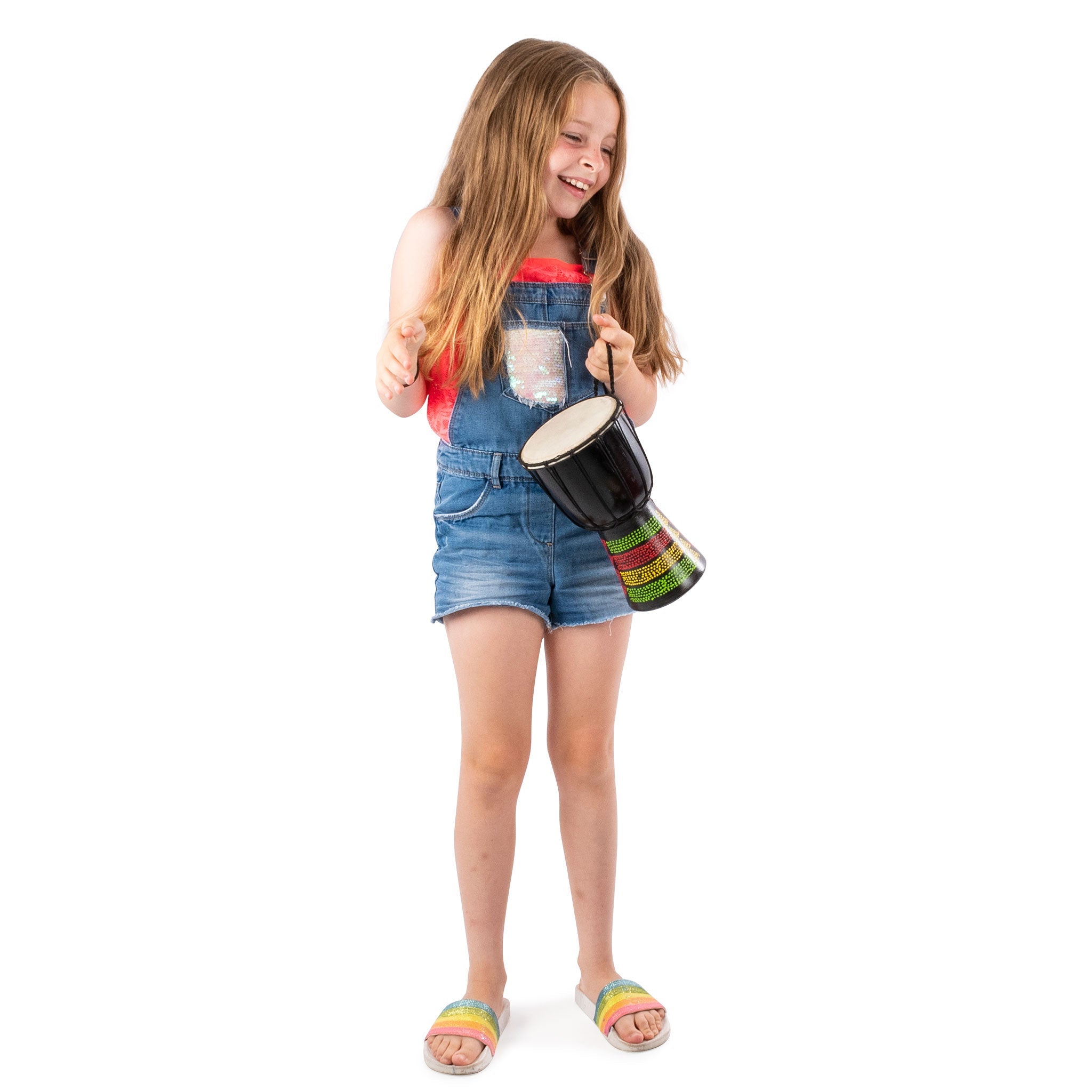 Percussion Workshop Kente djembe - rope tuned - 5 inch (head)