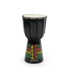 Percussion Workshop Kente djembe - rope tuned - 6 inch (head)