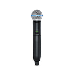 Shure digital wireless handheld system and BETA58A vocal microphone