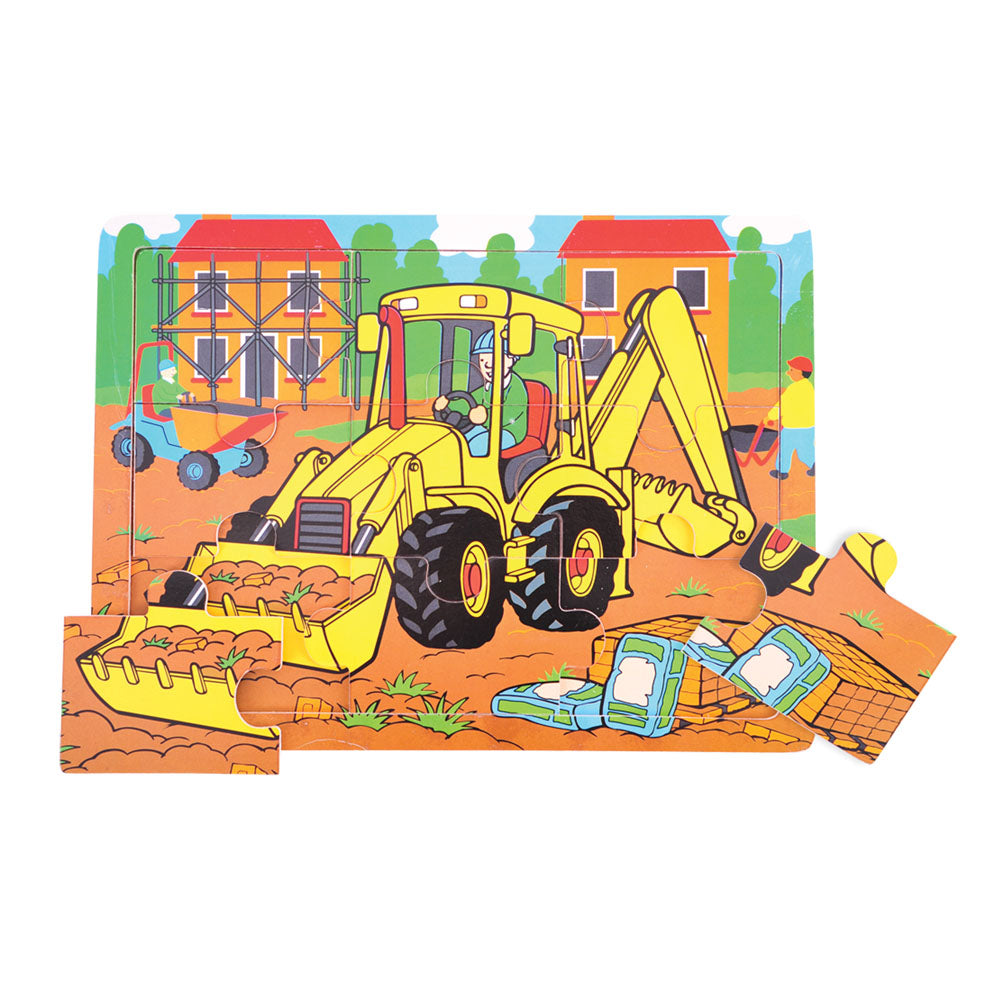 Tray Puzzle - Digger