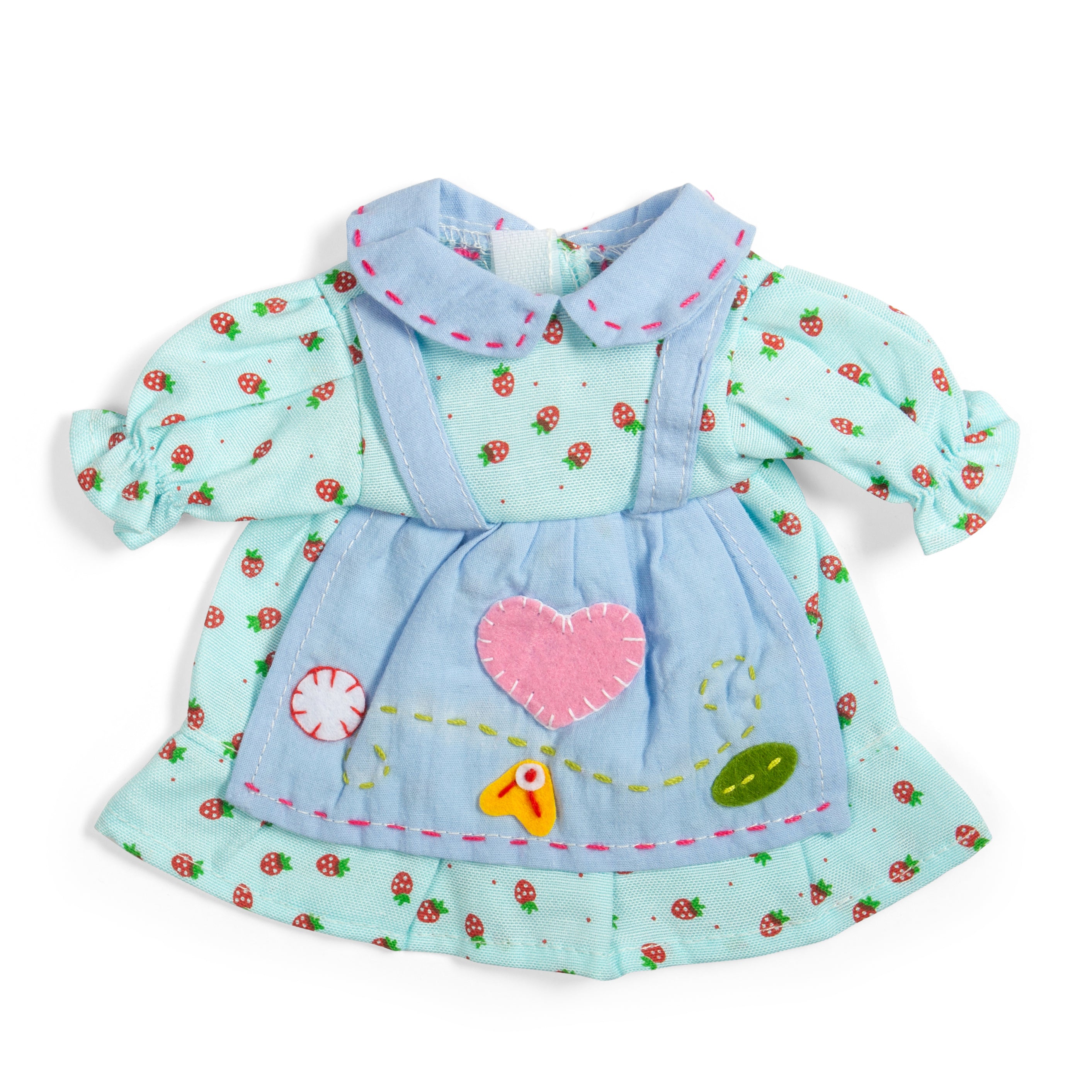 Blue Strawberry Dress - Small (2 Years +)