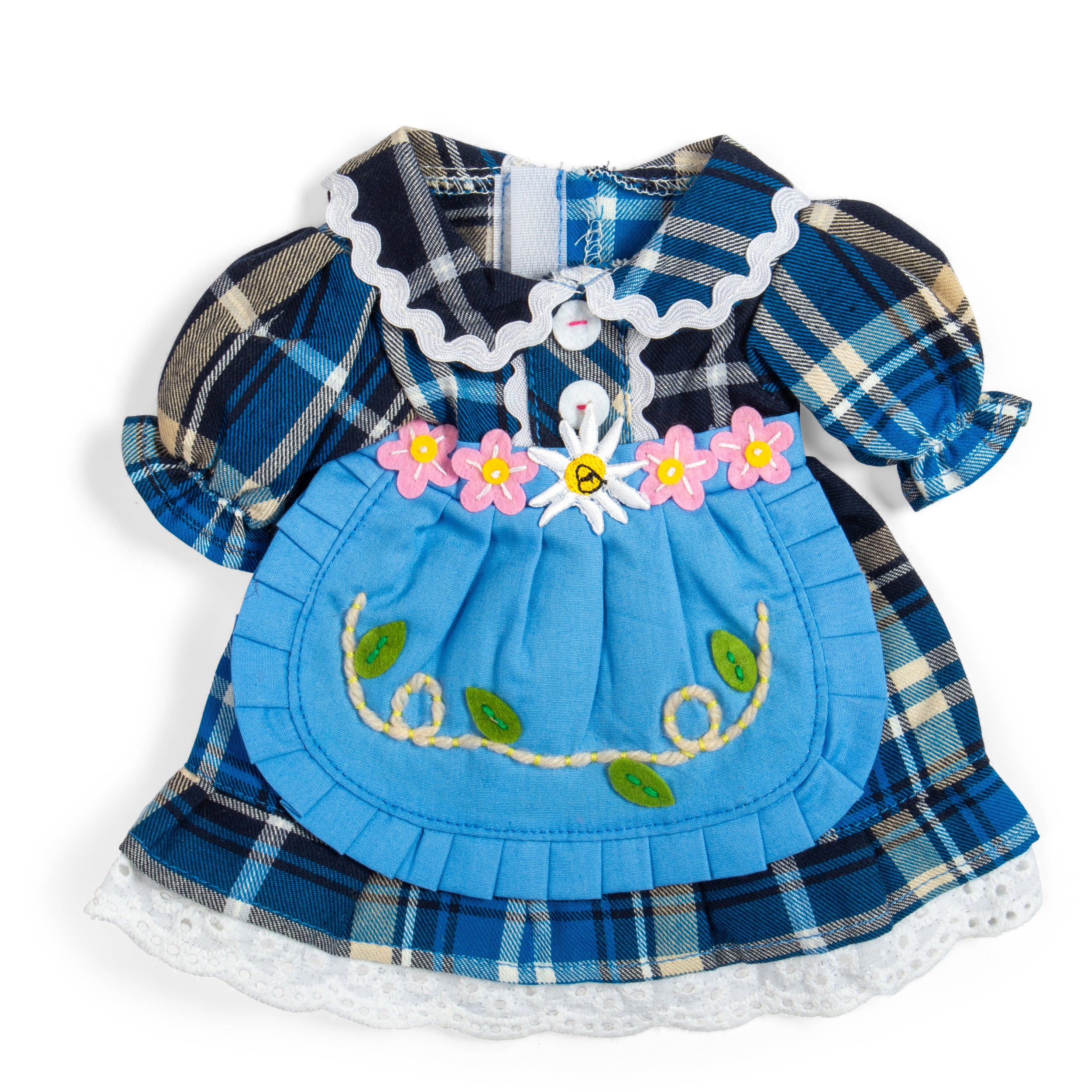 Checkered Blue Dress - Medium (2 Years +)