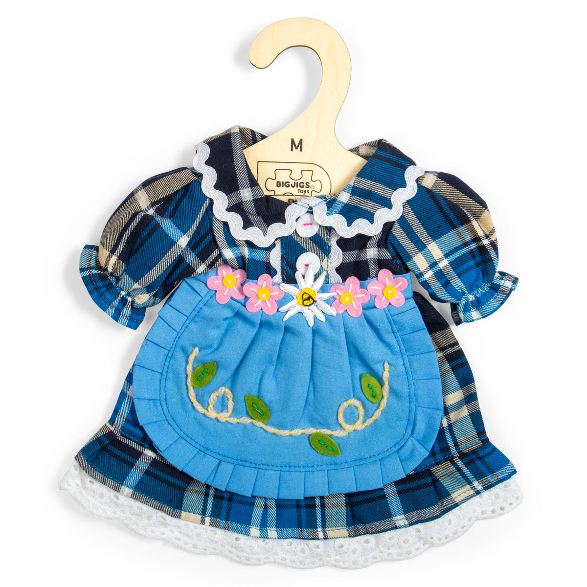 Checkered Blue Dress - Medium (2 Years +)