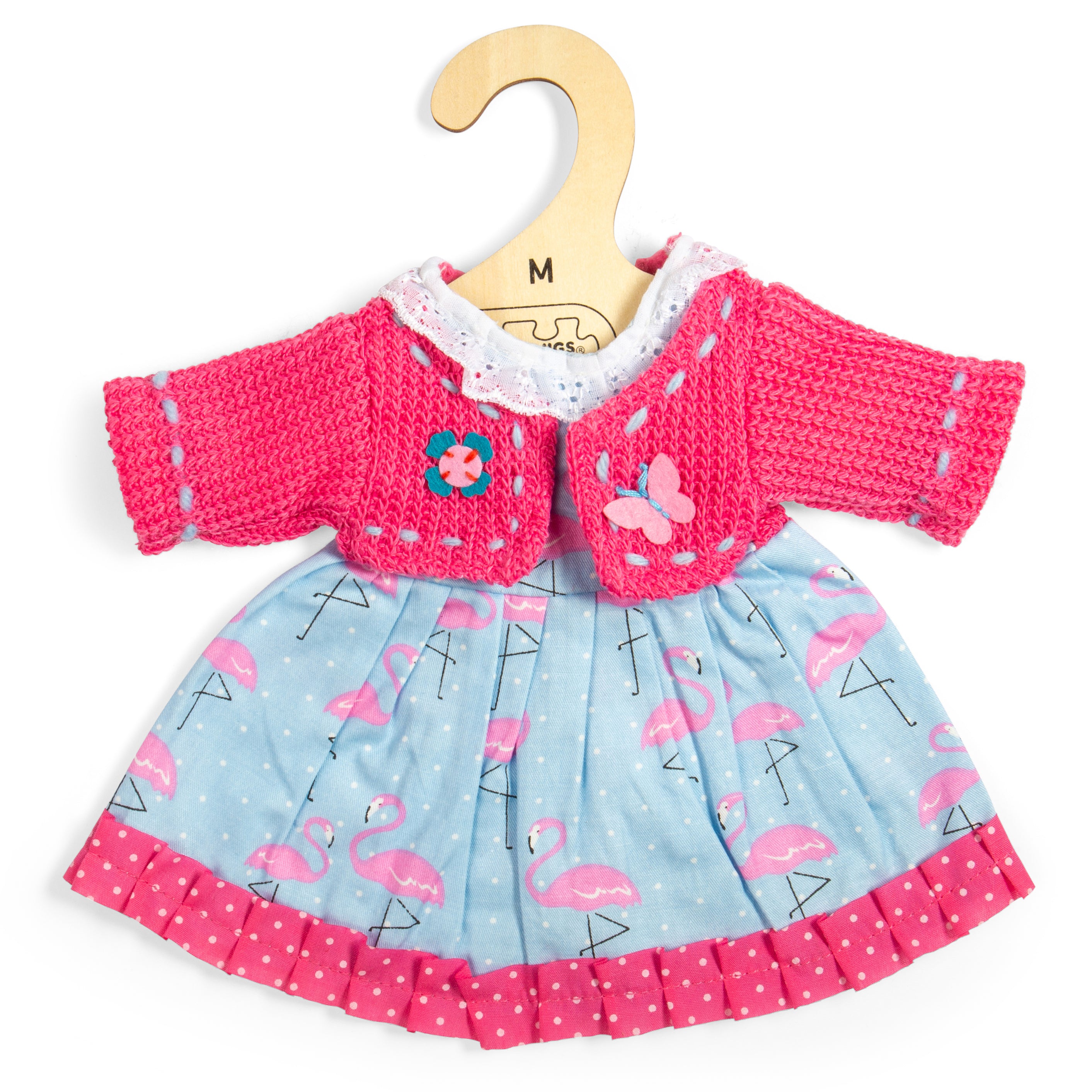 Flamingo Dress Pink Cardigan - Medium (2 Years +)