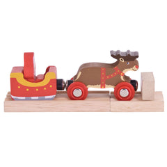 Santa Sleigh with Reindeer (4)