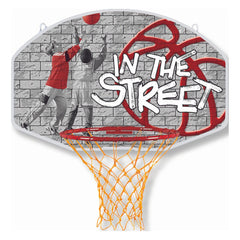 SURE SHOT \'IN THE STREET\' BASKETBALL BACKBOARD AND RING