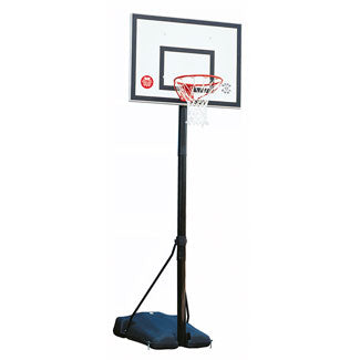 SURE SHOT 520/521 HEAVY DUTY PORTABLE UNIT PORTABLE BASKETBALL UNIT C/W WHITE BACKBOARD
