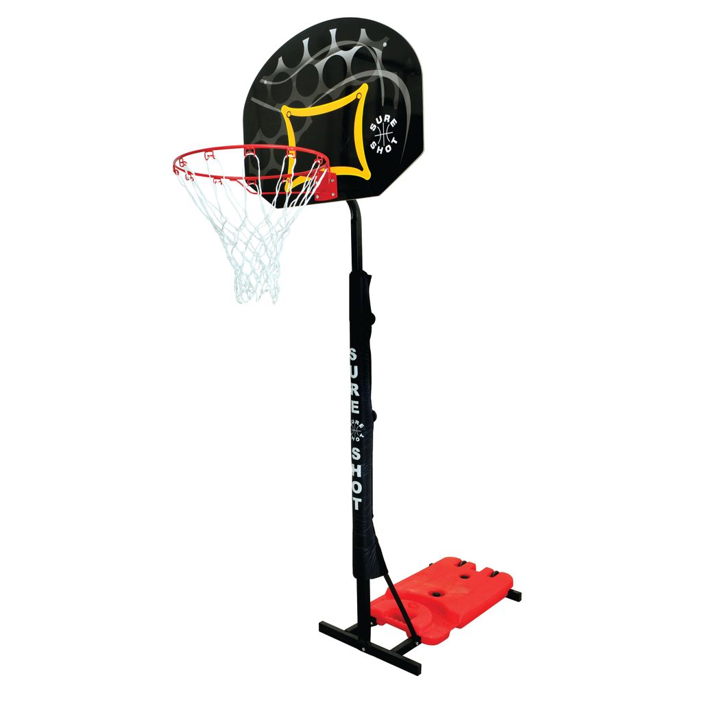 SURE SHOT 553 EASISHOT BASKETBALL UNIT C/W COLOURED BACKBOARD