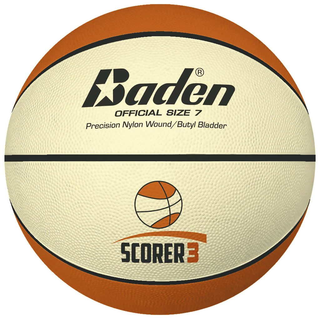 BADEN SCORER BASKETBALL SIZE 3 - BR423, TAN/CREAM