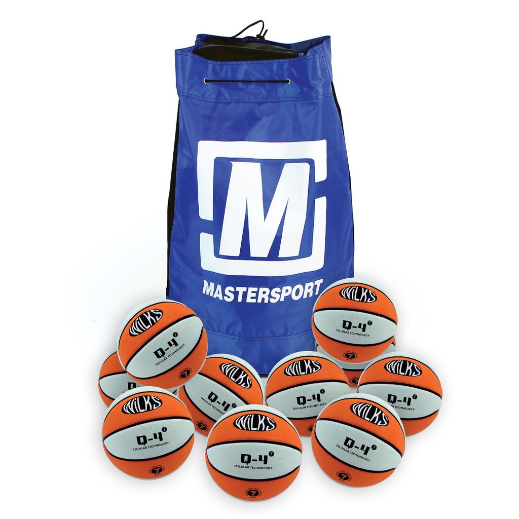 WILKS Q-4 CELLULAR BASKETBALL SIZE 7, BAG OF 10