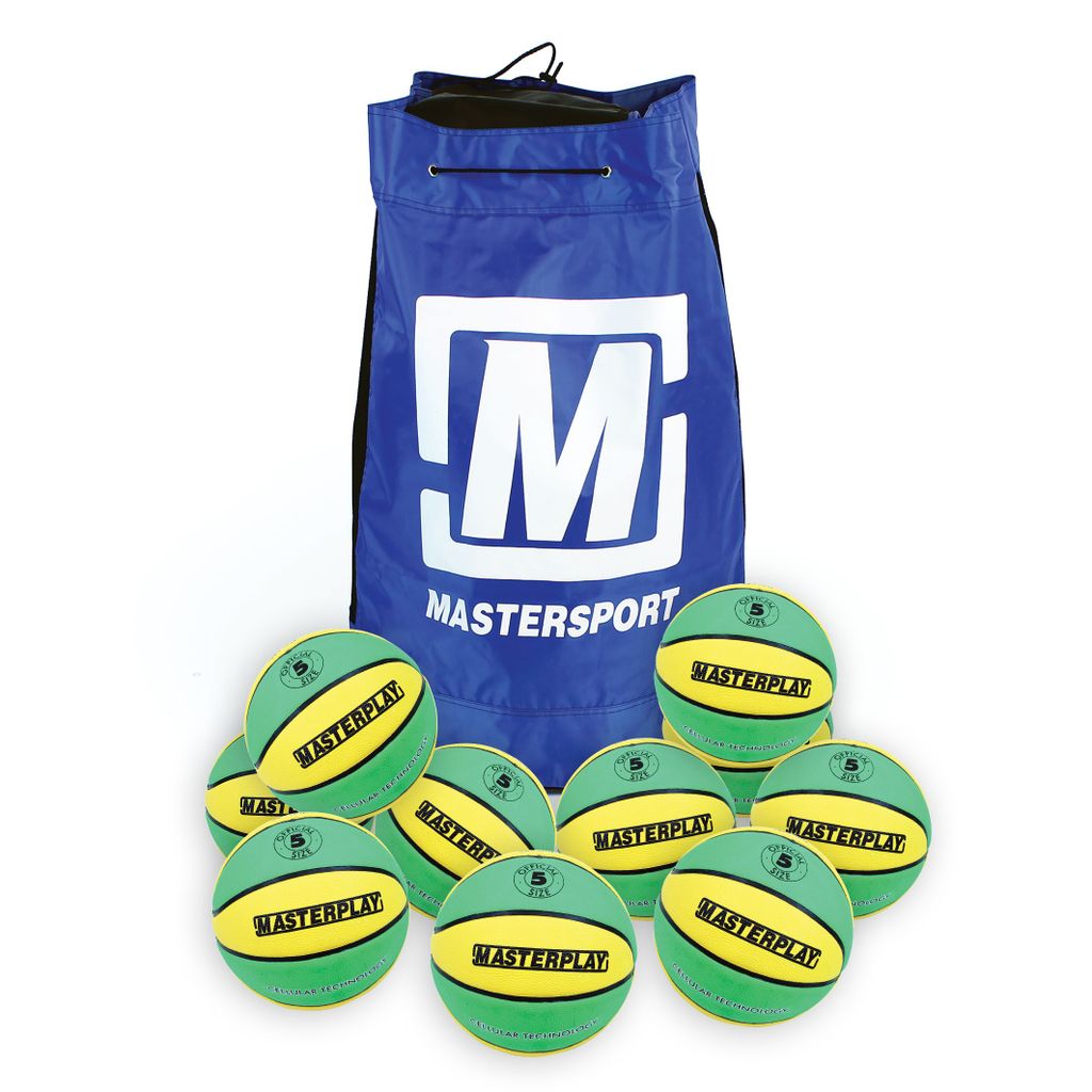 WILKS Q-3 MASTERPLAY CELLULAR BASKETBALL SIZE 5, BAG OF 10