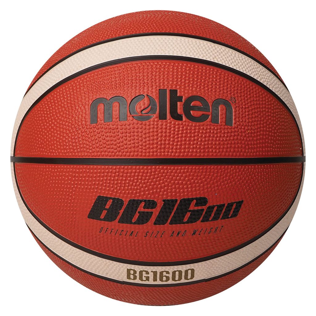 MOLTEN BG SERIES BASKETBALL SIZE 7 - BG1600, ORANGE/YELLOW