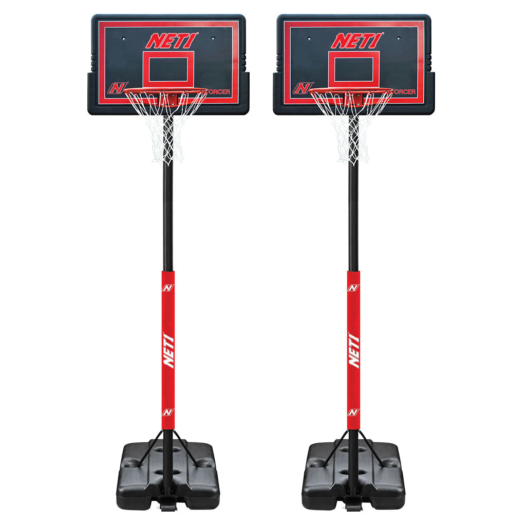 NET1 ENFORCER PORTABLE BASKETBALL SYSTEM PAIR