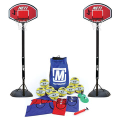 WILKS BASKETBALL PLAY PACK  SIZE 3, WITH POSTS