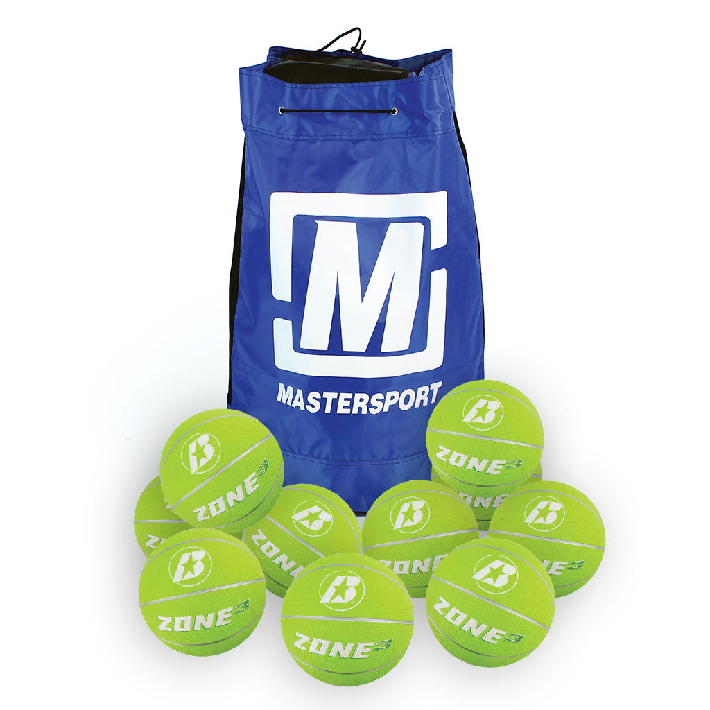 BADEN ZONE BASKETBALL SIZE 3, BAG OF 10