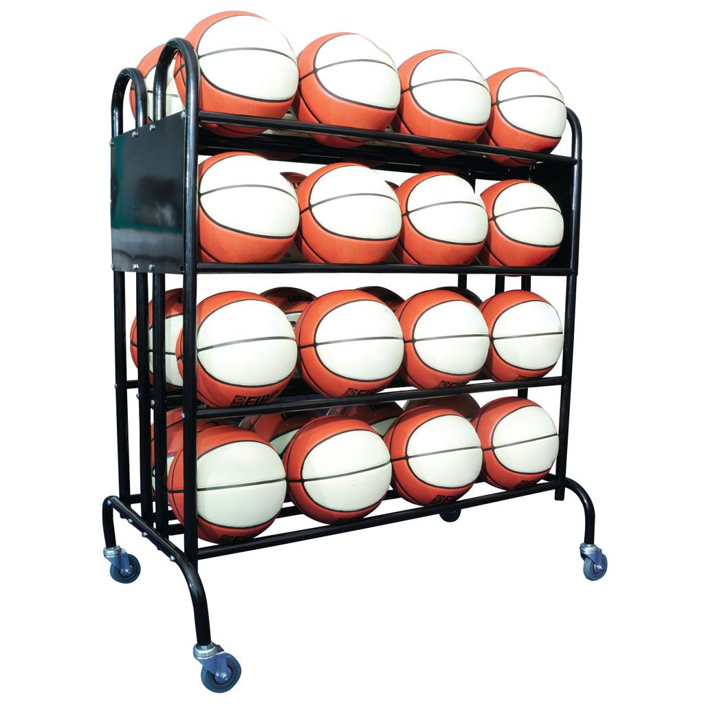 BASKET BALL TROLLEY 32 BALL CAPACITY