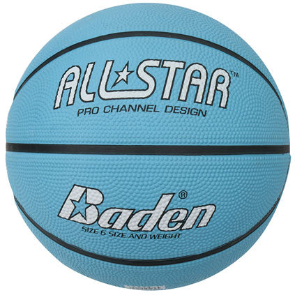 BADEN ALL STAR BASKETBALL SIZE 6, BLUE